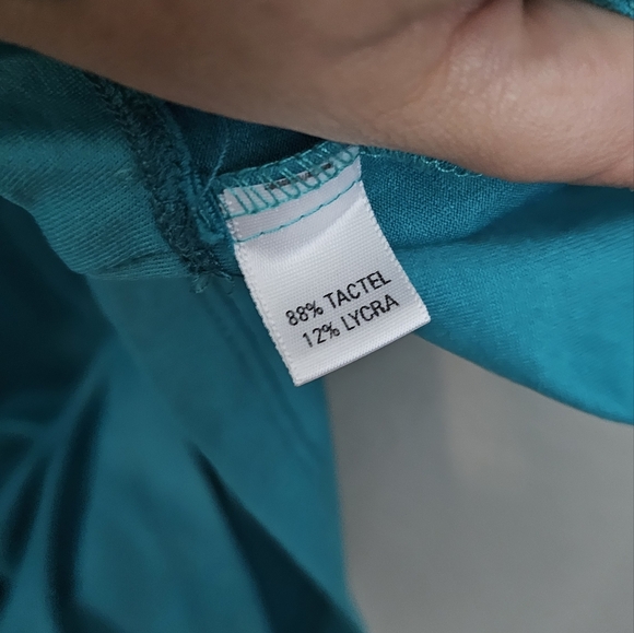 A'nue Ligne Teal Tank Top s/m - Picture 4 of 7